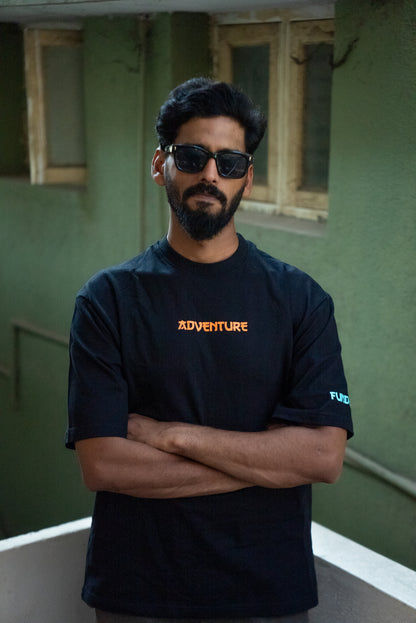 FUNDURO Oversized T-Shirt - Adventure in the Mountains