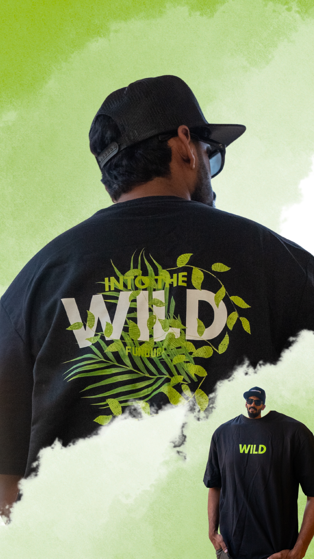 FUNDURO Oversized T-Shirt - Into the Wild